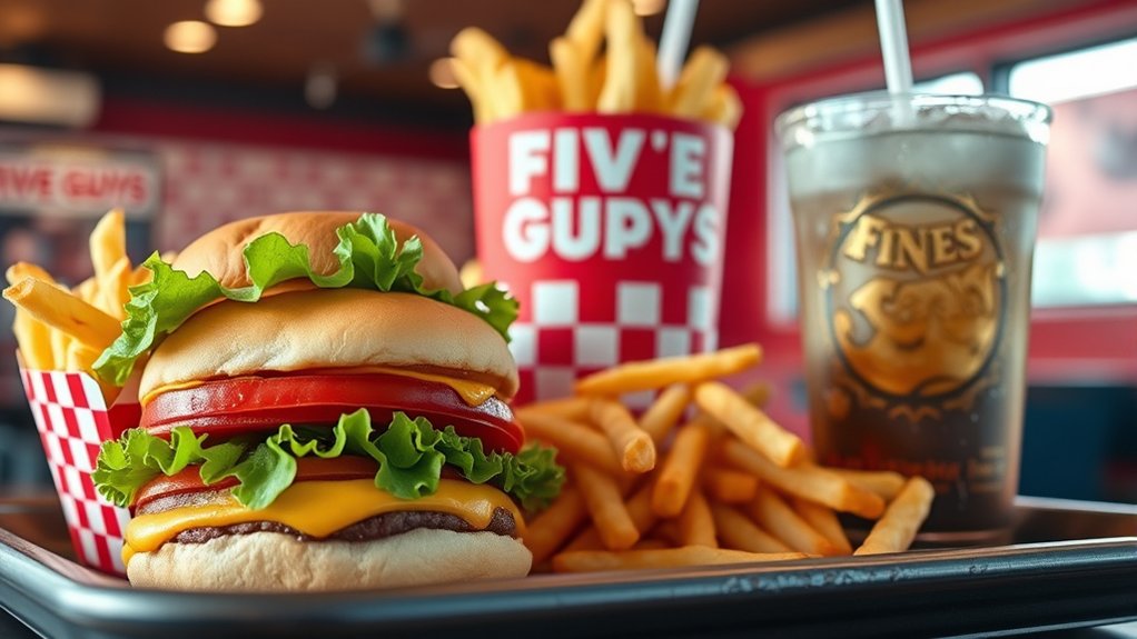 3 Must-Try Items on the Five Guys Menu With Prices | Frank's Pizza & Restaurant affordable customizable drink options