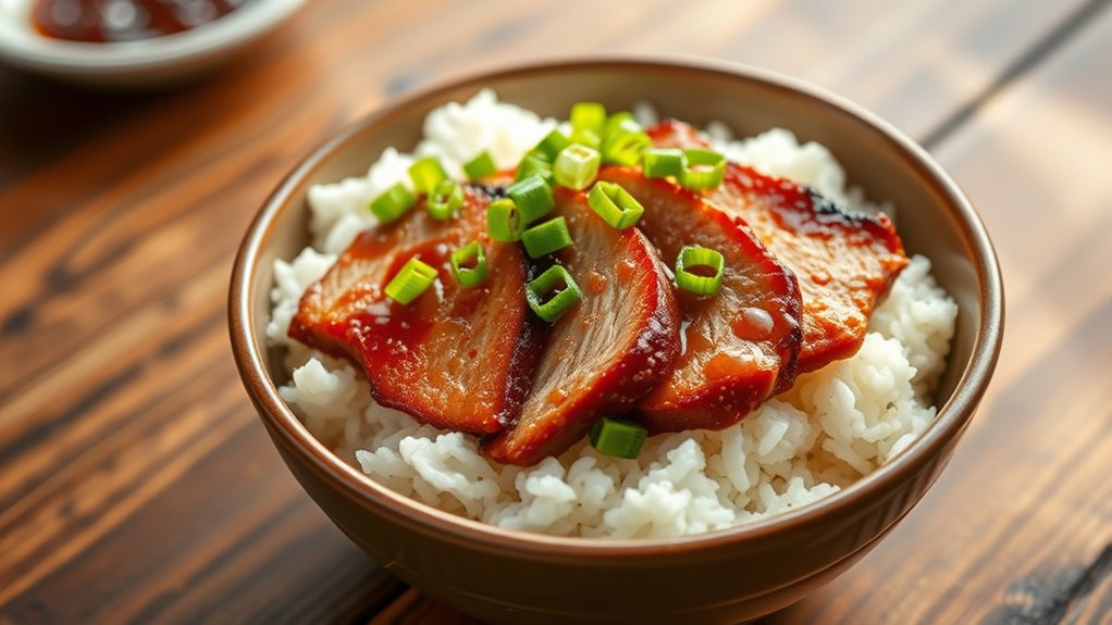 affordable pork ginger bowl