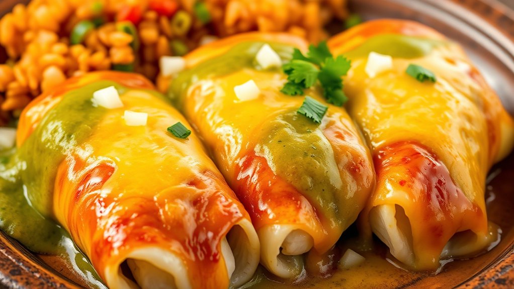 5 Must-Try Items From Chuy’s Menu With Prices | Frank's Pizza & Restaurant cheesy tex mex enchilada choices
