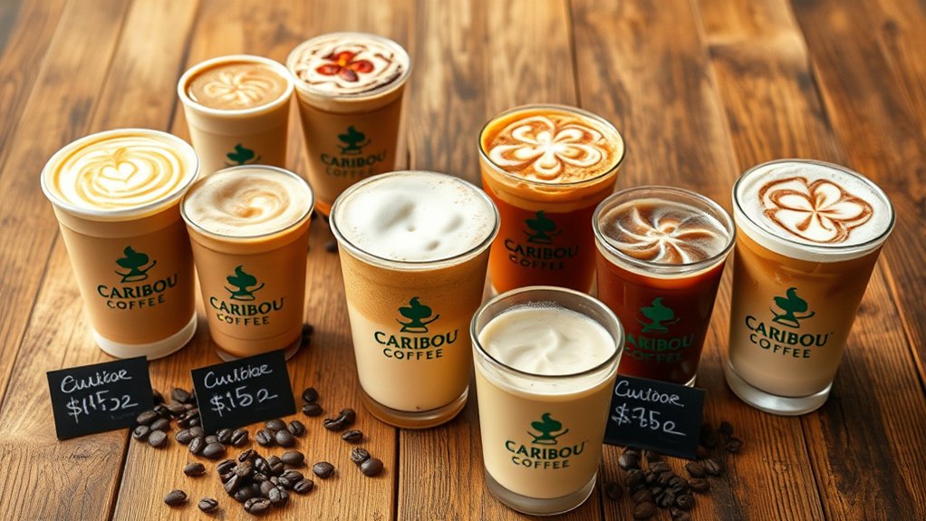 5 Must-Try Caribou Coffee Menu Items With Prices | Frank's Pizza & Restaurant choose your perfect brew