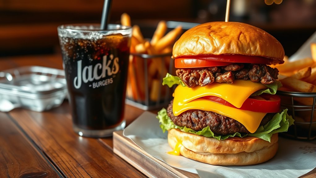 7 Must-Try Items on Jack’s Menu With Prices | Frank's Pizza & Restaurant classic burgers with fresh toppings