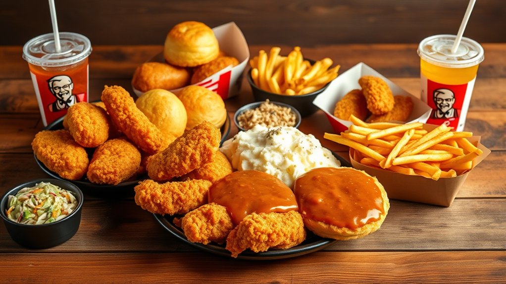 5 Must-Try KFC Menu Items With Prices | Frank's Pizza & Restaurant customizable flavorful combo feast