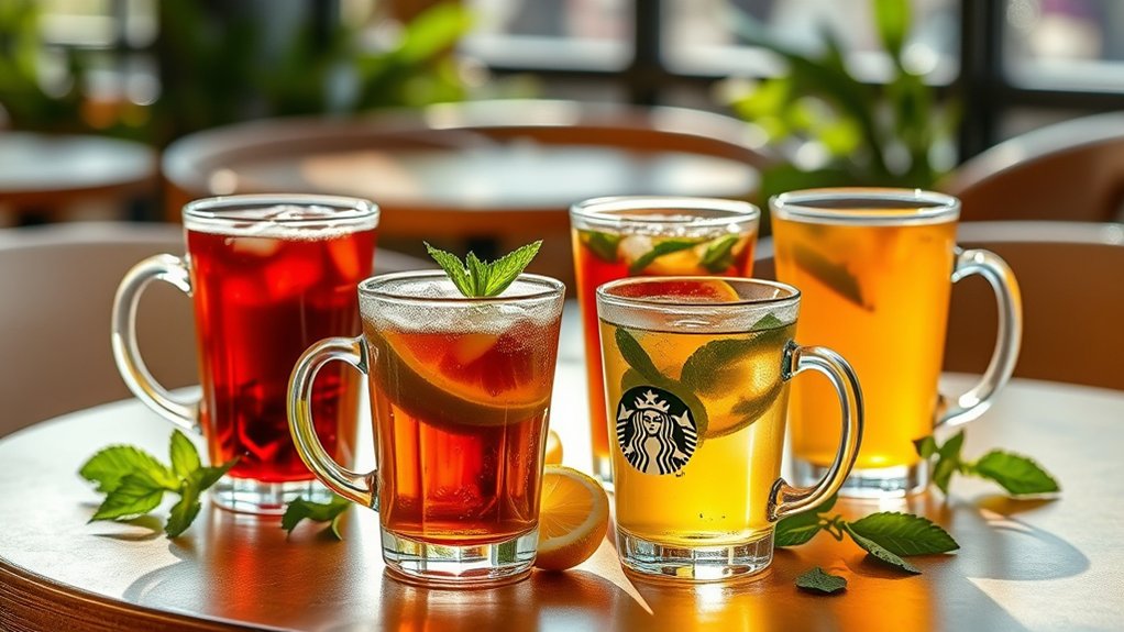 7 Must-Try Starbucks Menu Items With Prices | Frank's Pizza & Restaurant customizable refreshing iced teas