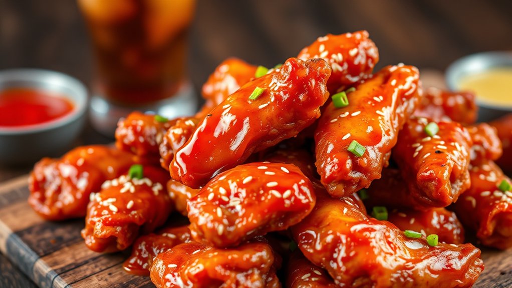 10 Must-Try Bonchon Menu Items With Prices | Frank's Pizza & Restaurant customizable spicy chicken wings