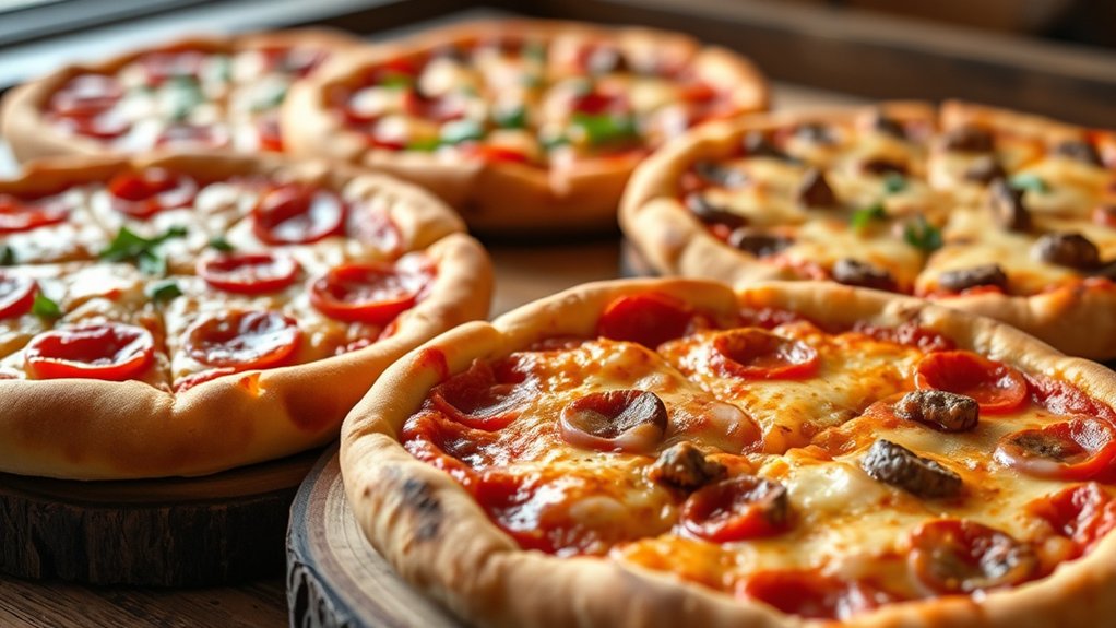 5 Must-Try Jet Pizza Menu Items With Prices | Frank's Pizza & Restaurant deep dish flavorful hearty pizzas