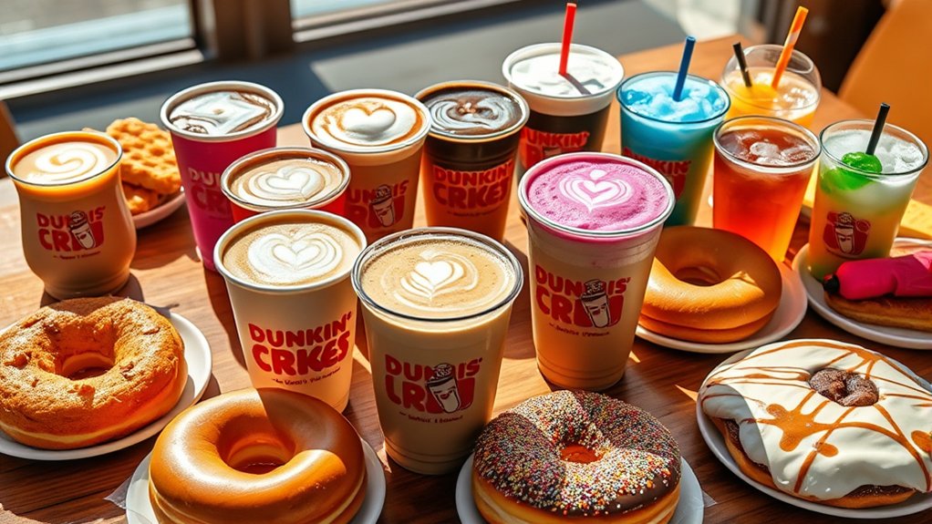 dunkin coffee drink prices