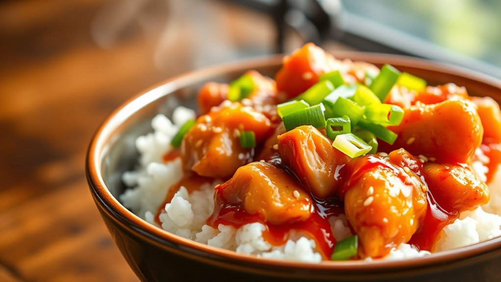 juicy grilled chicken bowl