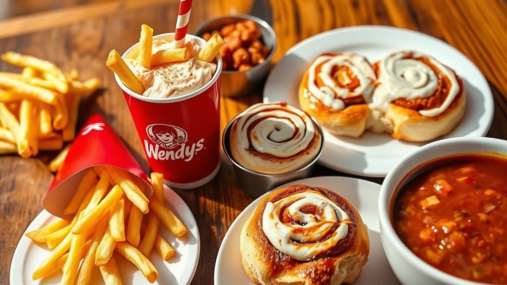 3 Must-Try Wendy Menu Items With Prices | Frank's Pizza & Restaurant perfect sides and desserts