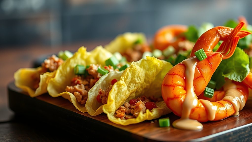 popular asian appetizer selections
