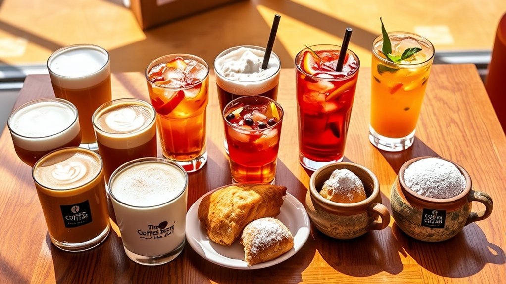 popular coffee tea selections doy1d