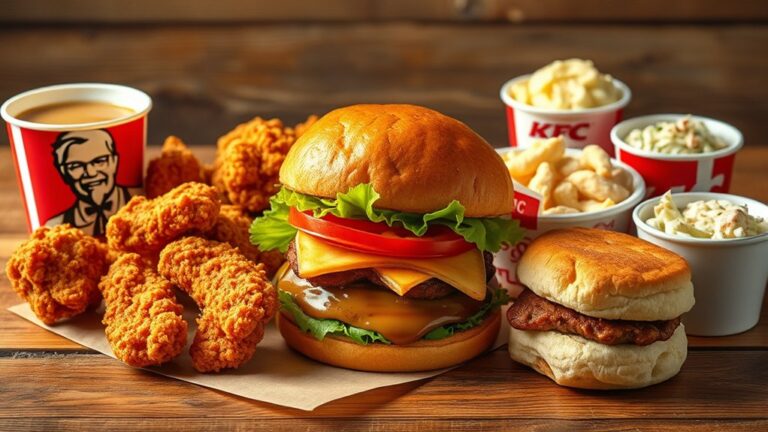 popular kfc menu items 6d31m