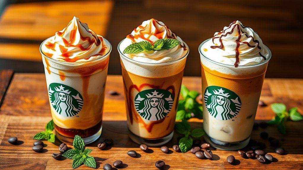 7 Must-Try Starbucks Menu Items With Prices | Frank's Pizza & Restaurant popular starbucks frappuccinos