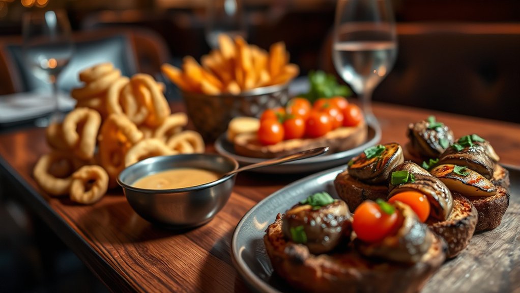 10 Must-Try BJ Restaurant Menu Items With Prices | Frank's Pizza & Restaurant savory appetizers and beer