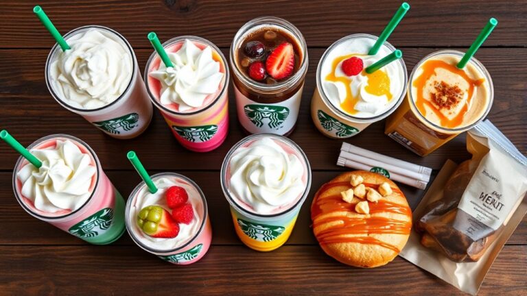 top starbucks menu favorites v2mi5